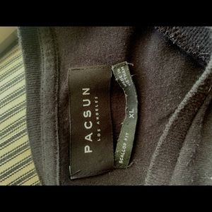 PacSun scalloped basics tee